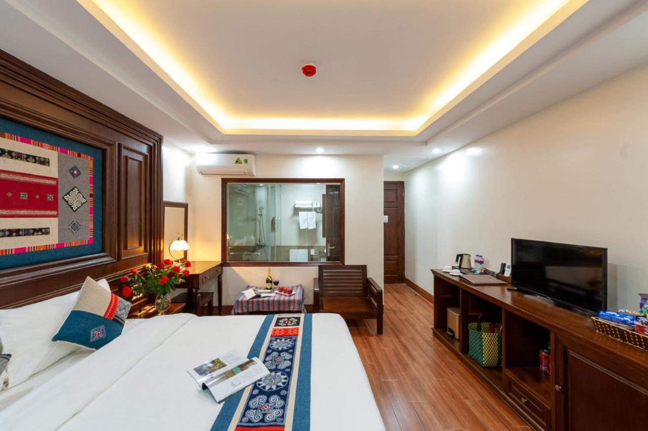 ซาปา พาสชั่น โฮเต็ล แอนด์ สปา Hotel ภายนอก รูปภาพ
