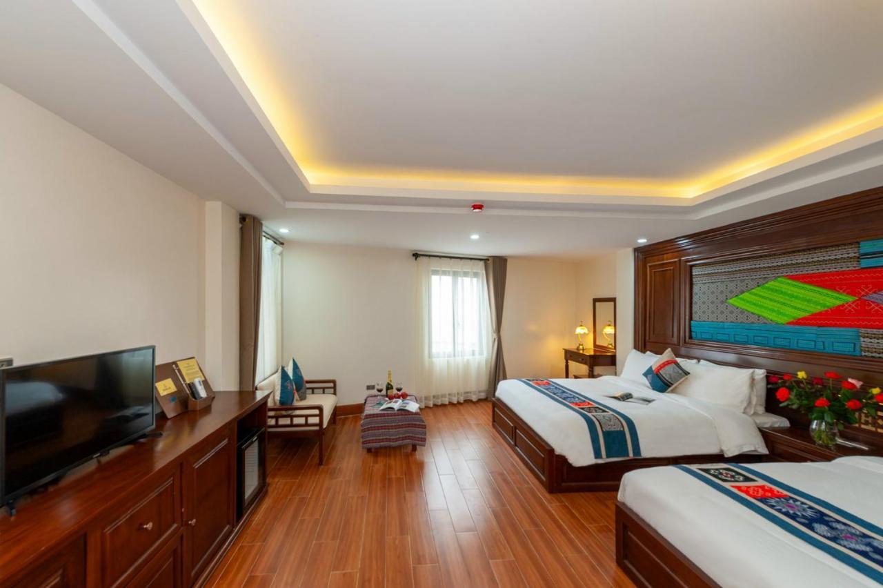 ซาปา พาสชั่น โฮเต็ล แอนด์ สปา Hotel ภายนอก รูปภาพ