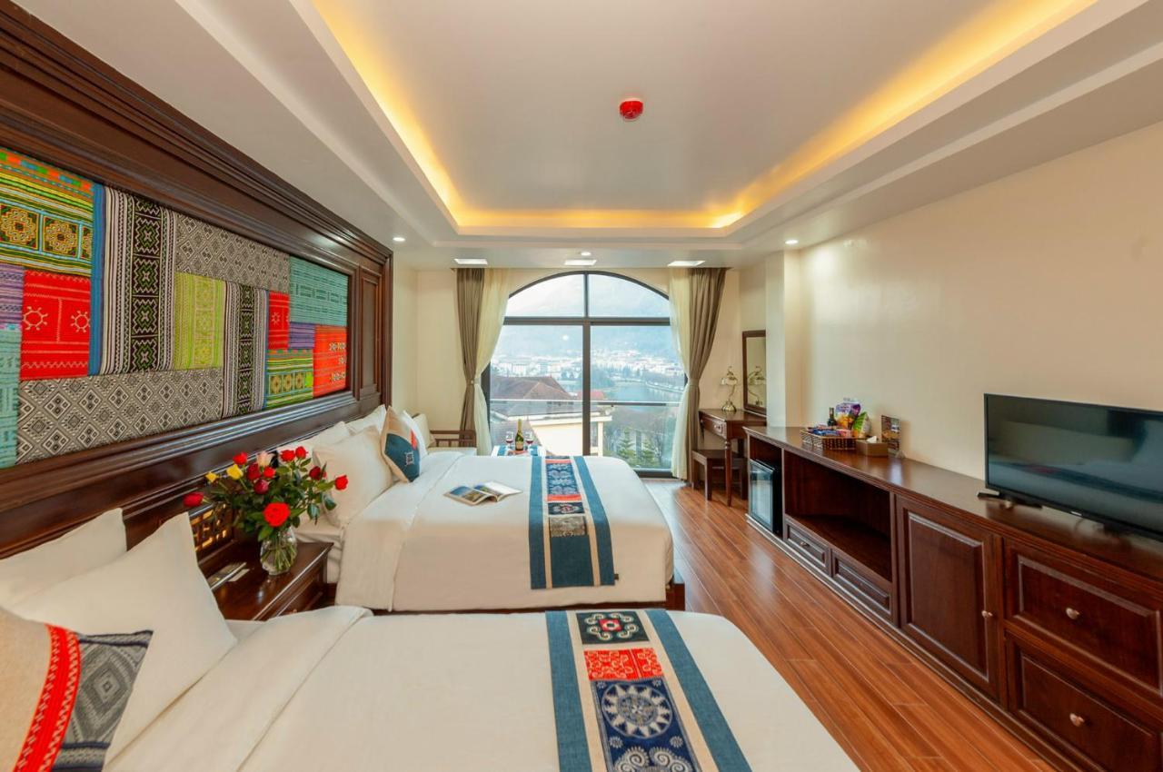 ซาปา พาสชั่น โฮเต็ล แอนด์ สปา Hotel ภายนอก รูปภาพ
