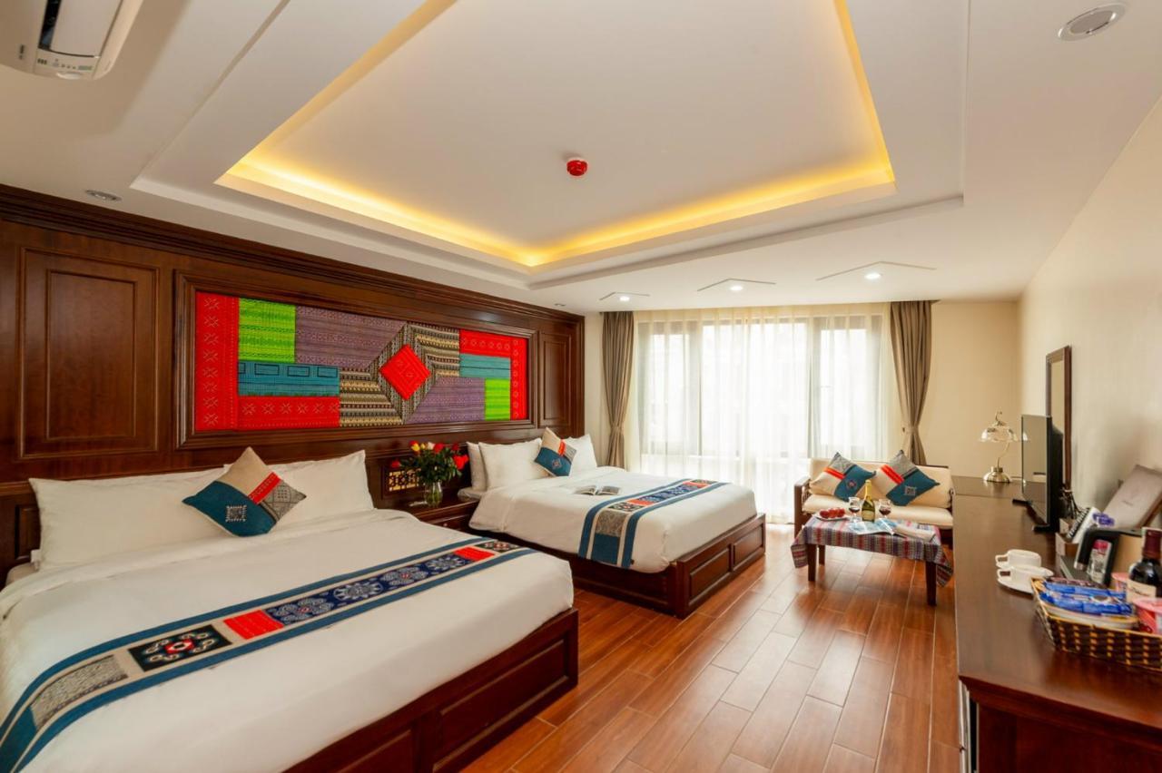 ซาปา พาสชั่น โฮเต็ล แอนด์ สปา Hotel ภายนอก รูปภาพ